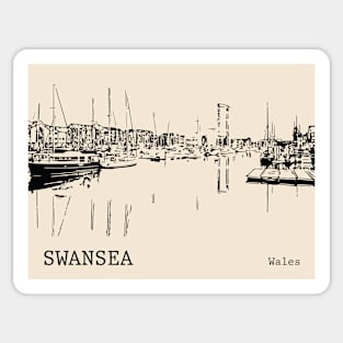Swansea Wales Sticker